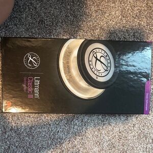 3M Littmann Classic III Stethoscope- Rainbow Finish & Black w/ box